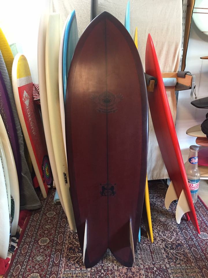 Third World Exotic Surfboards 5'8” FISH | Kiaora Surf&Adventure