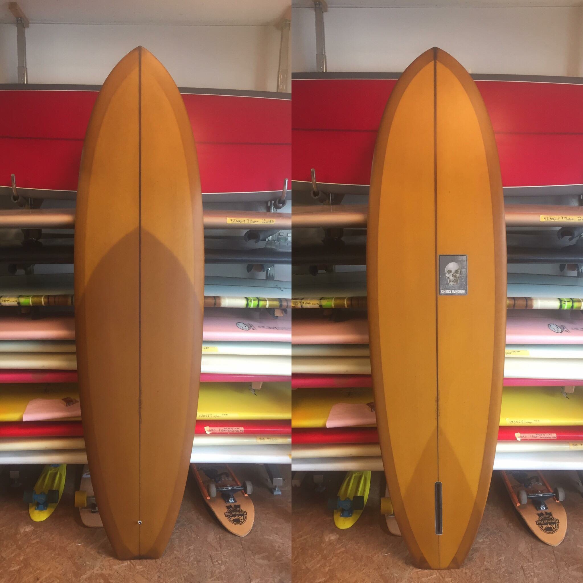CHRISTENSON SURFBOARD FLAT TRACKER 6'8” | Kiaora Surf&Adventure